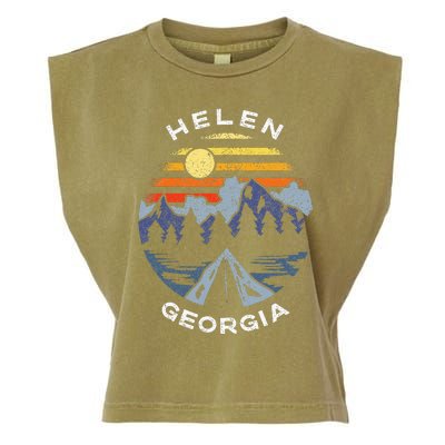 Helen Georgia Mountains Lake Ga Vacation Souvenir Garment-Dyed Women's Muscle Tee