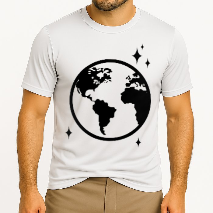 He Gave Me The Moon And The Stars Infinity Trendy Cooling Performance Crew T-Shirt