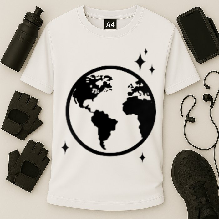 He Gave Me The Moon And The Stars Infinity Trendy Cooling Performance Crew T-Shirt