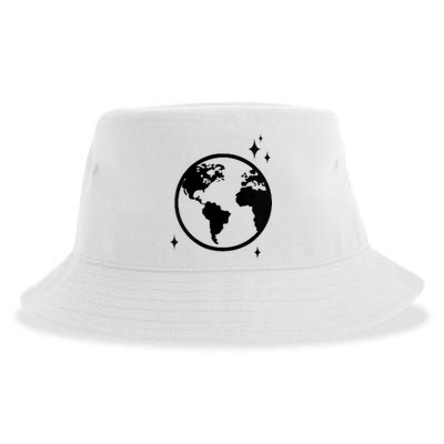 He Gave Me The Moon And The Stars Infinity Trendy Sustainable Bucket Hat