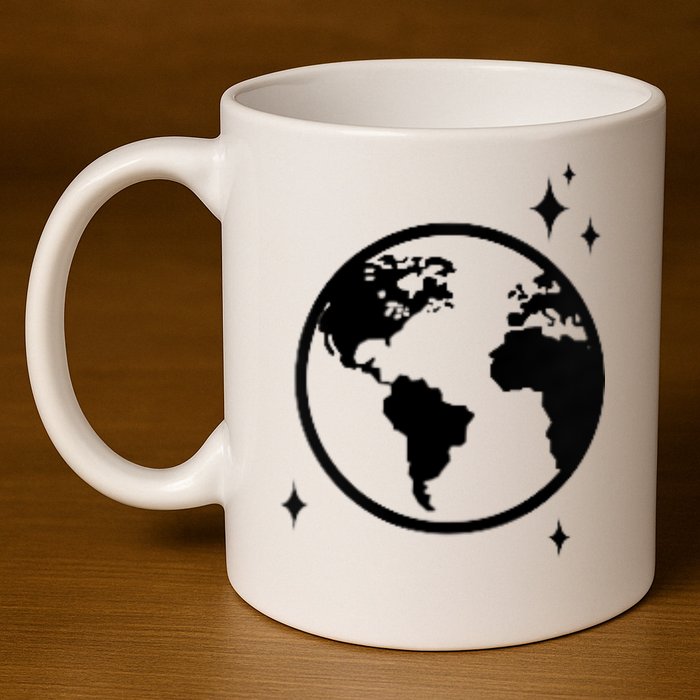 He Gave Me The Moon And The Stars Infinity Trendy 11oz C Handle Ceramic Mug