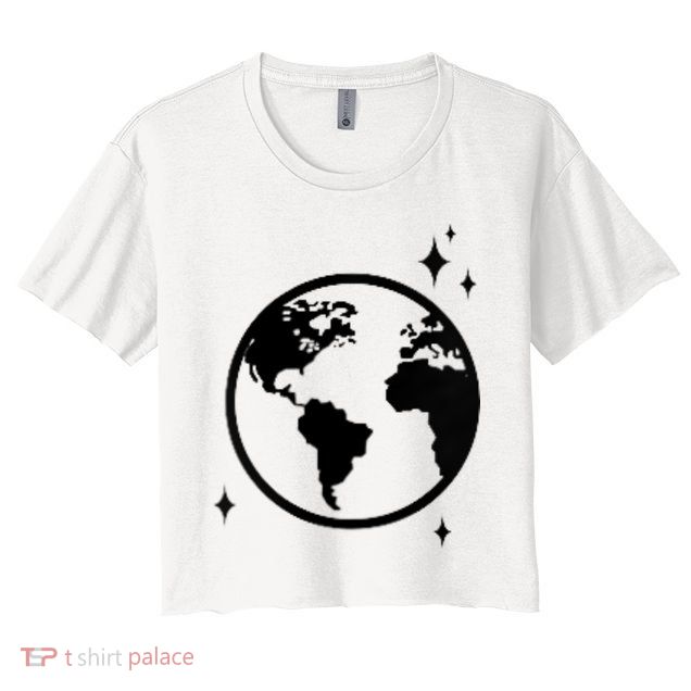 He Gave Me The Moon And The Stars Infinity Trendy Crop Top