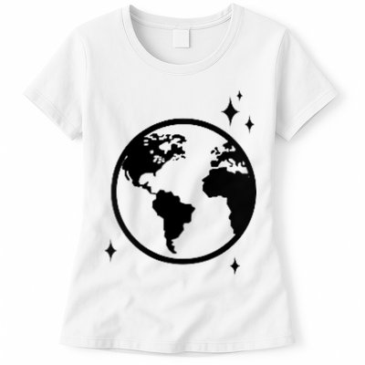He Gave Me The Moon And The Stars Infinity Trendy Womens T-Shirt