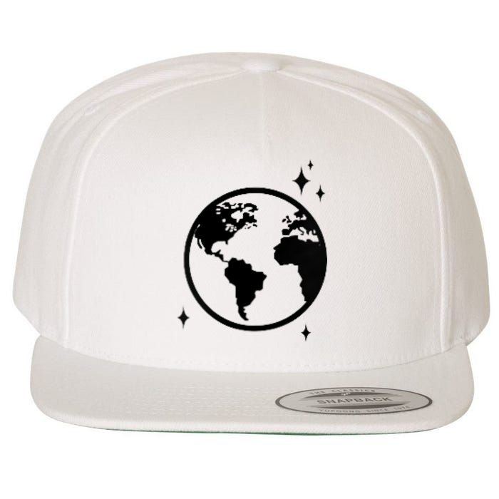 He Gave Me The Moon And The Stars Infinity Trendy Wool Snapback Cap