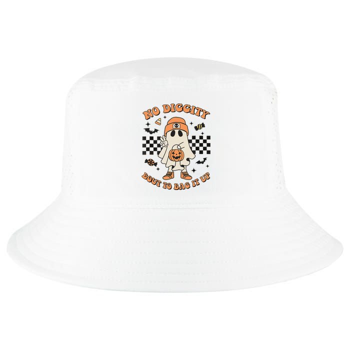Halloween Ghost No Diggity Bout To Bag It Up Cool Comfort Performance Bucket Hat