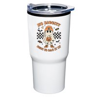 Halloween Ghost No Diggity Bout To Bag It Up Tumbler