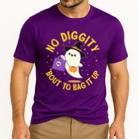 Halloween Ghost No Diggity Bout To Bag It Up Performance Shirt