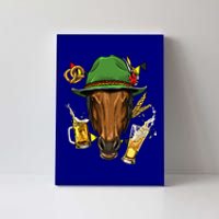 Horse Gery Oktoberfest Party Beer Fest Horse Lover Cow Gift Canvas