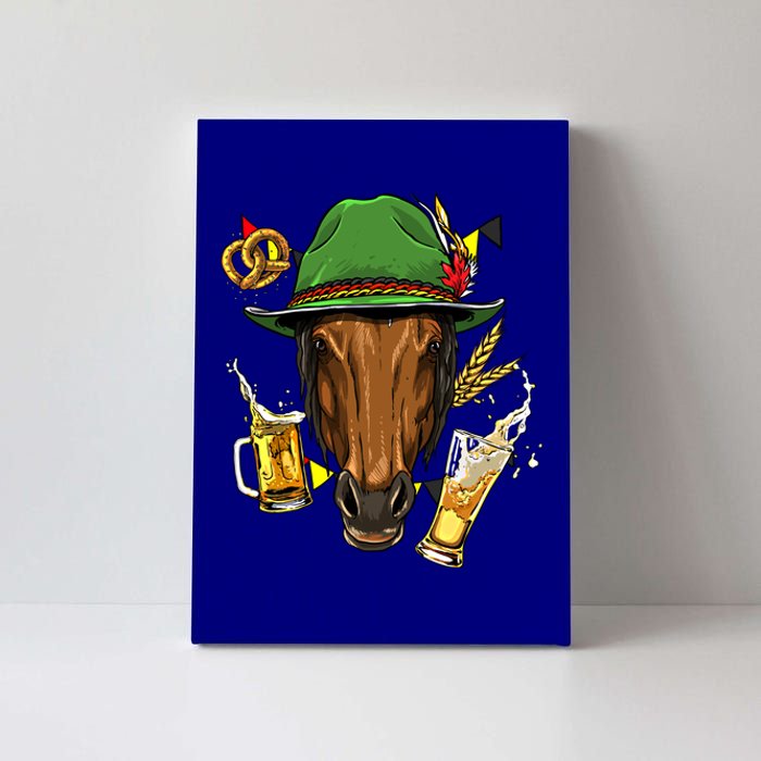 Horse Gery Oktoberfest Party Beer Fest Horse Lover Cow Gift Canvas