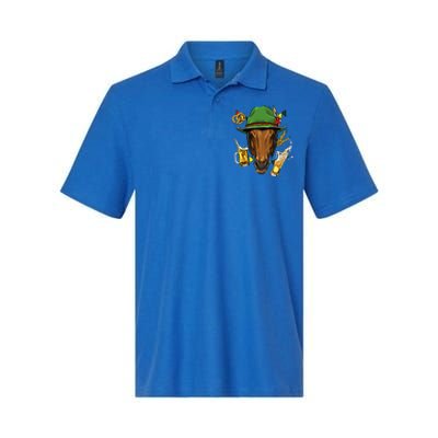 Horse Gery Oktoberfest Party Beer Fest Horse Lover Cow Gift Softstyle Adult Sport Polo