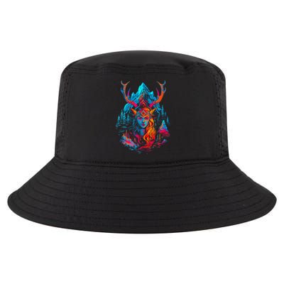 Hel Goddess Of Death Norse Mythology Viking Cool Comfort Performance Bucket Hat