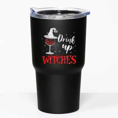 Halloween Glass Of Wine Drink Up Witches Funny Drinking Wine Tumbler