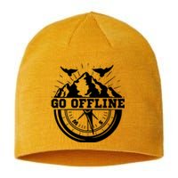 Hiking Go Offline Outdoors Nature Wilderness Adventure Sustainable Beanie