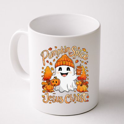 Halloween Ghost Pumpkin Spice Latte Coffee Coffee Mug