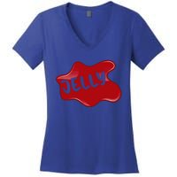 Halloween Gift Peanut Butter Jelly Costume Design Meaningful Gift Women's V-Neck T-Shirt