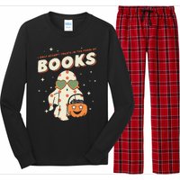 Halloween Ghost Pumpkin I Only Accept Treats In The Form Long Sleeve Pajama Set