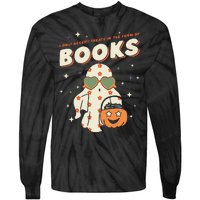 Halloween Ghost Pumpkin I Only Accept Treats In The Form Tie-Dye Long Sleeve Shirt