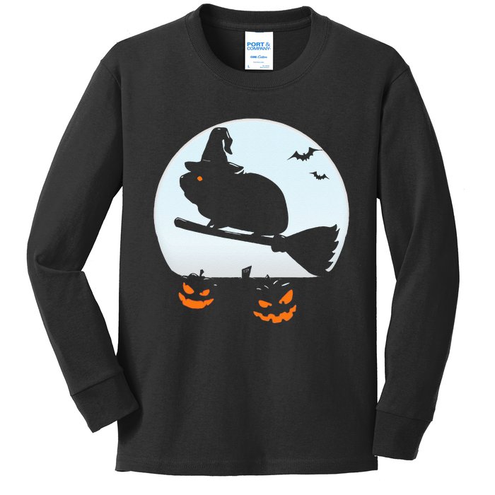 Halloween Guinea Pig Witch Costume For Kids Kids Long Sleeve Shirt