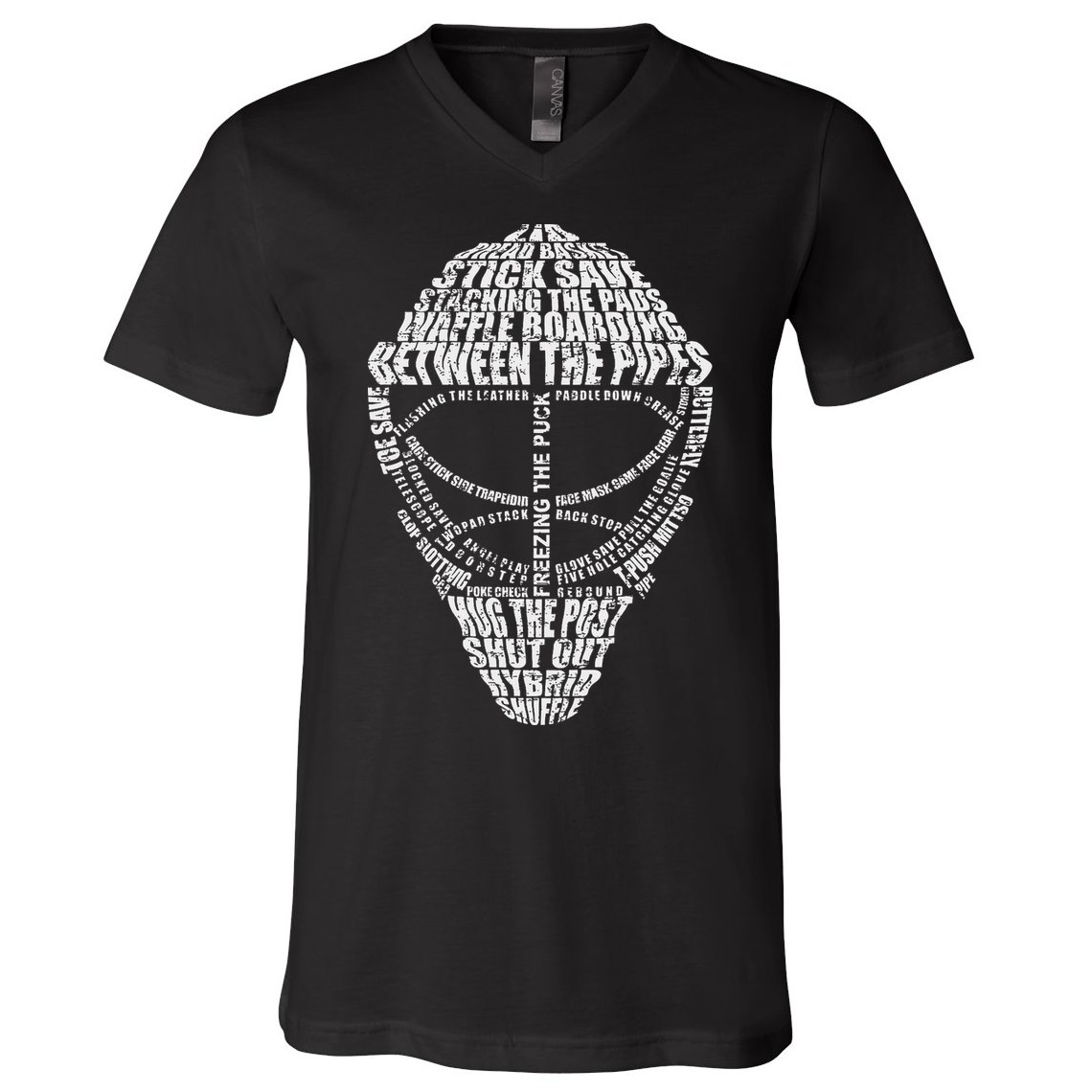Hockey Goalie Quote For Hockey Goalie V-Neck T-Shirt