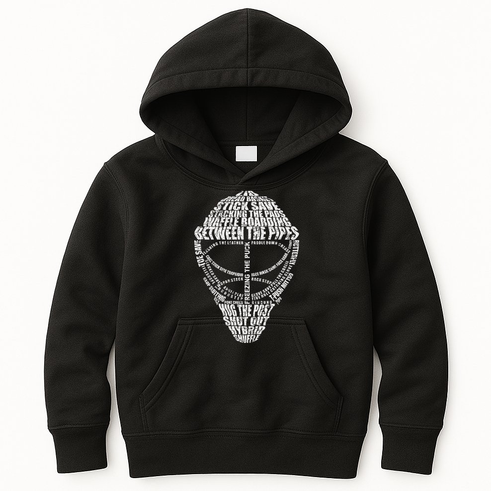 Hockey Goalie Quote For Hockey Goalie Kids Hoodie
