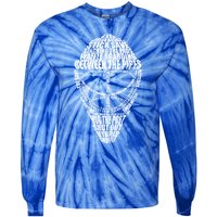 Hockey Goalie Quote Funny Gift For Hockey Goalie Cute Gift Tie-Dye Long Sleeve Shirt