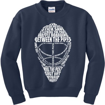 Hockey Goalie Quote Shirts For Hockey Goalie Kids Sweatshirt