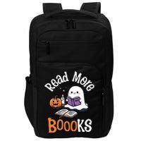 Halloween Ghost Reading Read More Books Librarian Teacher Impact Tech Backpack