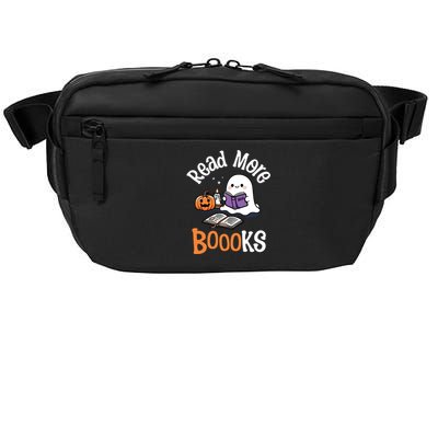 Halloween Ghost Reading Read More Books Librarian Teacher Crossbody Pack