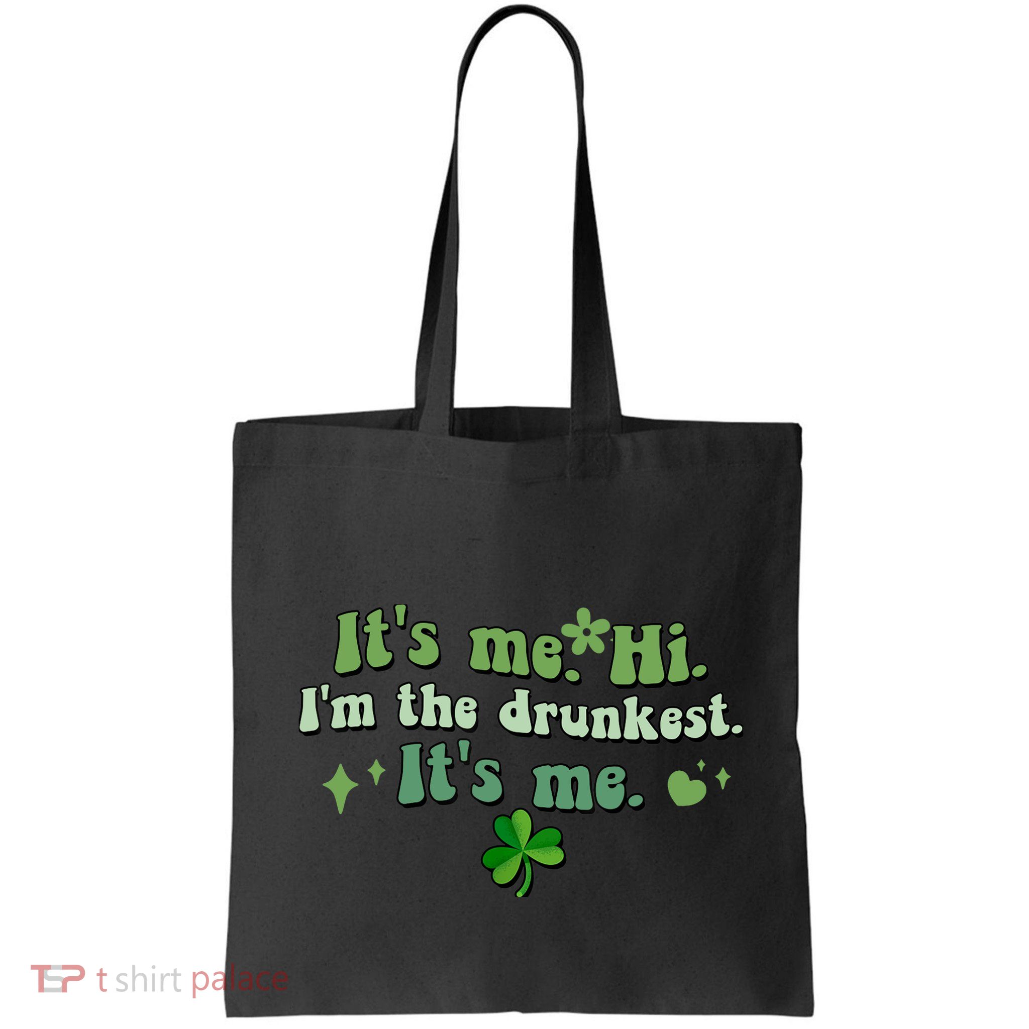 Humor Groovy Retro It's Me. Hi. I'm The Drunkest. It's Me. Bag