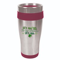 Humor Groovy Retro It's Me. Hi. I'm The Drunkest. It's Me. 16oz Travel Tumbler
