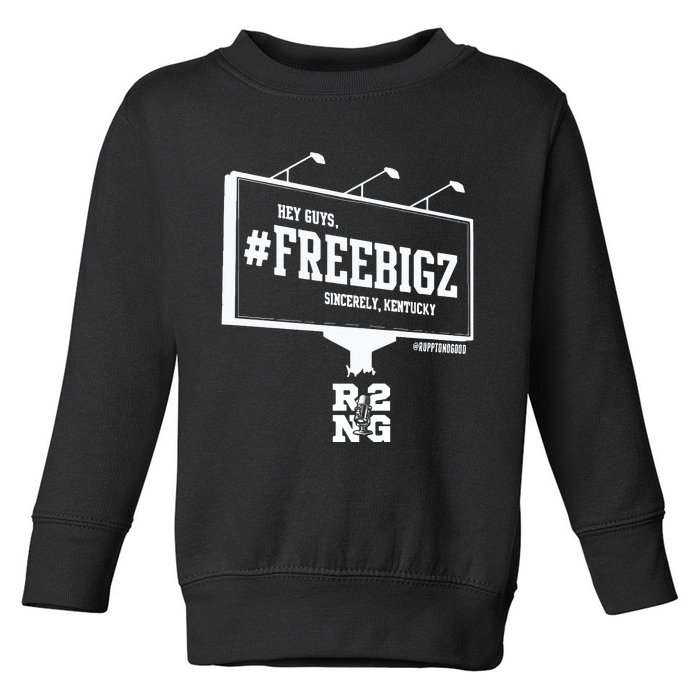 Hey Guys R2ng Freebigz Sincerely Kentucky Toddler Sweatshirt