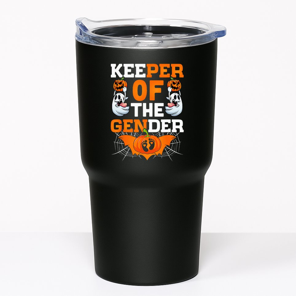 Hilarious Gender Reveal Halloween Party Surprise Tumbler