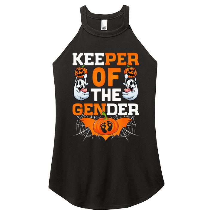 Hilarious Gender Reveal Halloween Party Surprise Women's Perfect Tri Rocker Tank