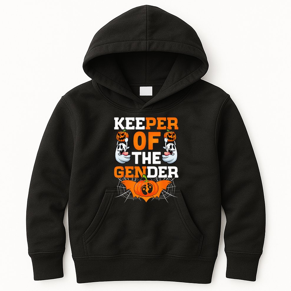 Hilarious Gender Reveal Halloween Party Surprise Kids Hoodie