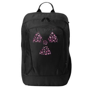 Hearts Gift Radiology Week And Radiology School Cool Gift City Backpack