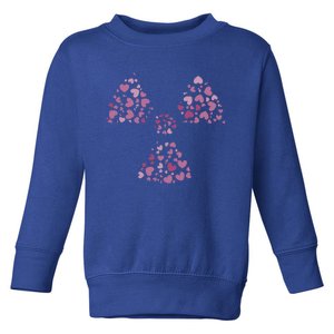 Hearts Gift Radiology Week And Radiology School Cool Gift Toddler Sweatshirt