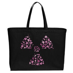 Hearts Gift Radiology Week And Radiology School Cool Gift Cotton Canvas Jumbo Tote