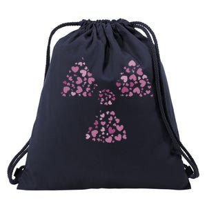 Hearts Gift Radiology Week And Radiology School Cool Gift Drawstring Bag