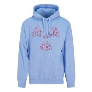 Hearts Gift Radiology Week And Radiology School Cool Gift Unisex Surf Hoodie