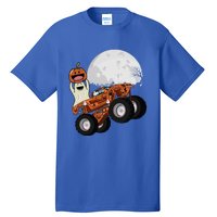 Halloween Ghost Riding Monster Truck Cool Gift Tall T-Shirt