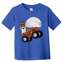 Halloween Ghost Riding Monster Truck Cool Gift Toddler T-Shirt