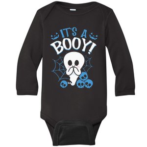 Halloween Gender Reveal ItS A Ghoul Baby Shower Party Baby Long Sleeve Bodysuit