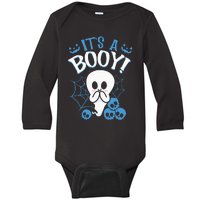 Halloween Gender Reveal ItS A Ghoul Baby Shower Party Baby Long Sleeve Bodysuit