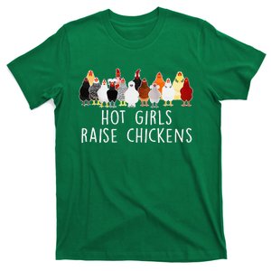 Hot Girl Raise Chickens T-Shirt