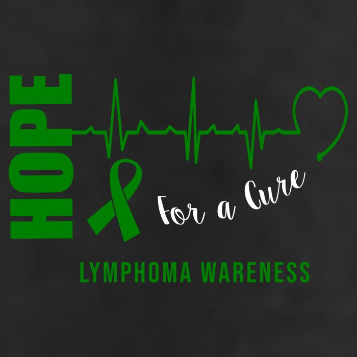 Hope Green Ribbon Lymphoma Awareness Adult Drive Performance Visor
