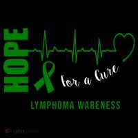 Hope Green Ribbon Lymphoma Awareness Premium T-Shirt