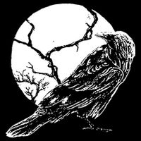 Horror Graphic Raven And Moon Impact Tech Backpack