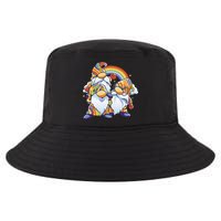 Hippie Gnomes Rainbow Cool Comfort Performance Bucket Hat