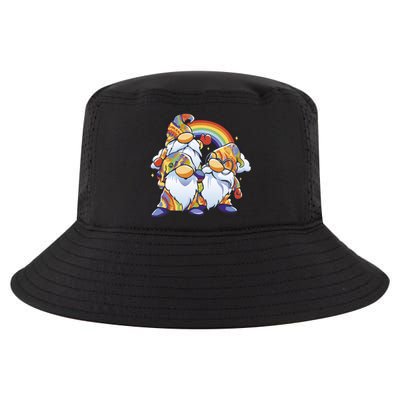 Hippie Gnomes Rainbow Cool Comfort Performance Bucket Hat