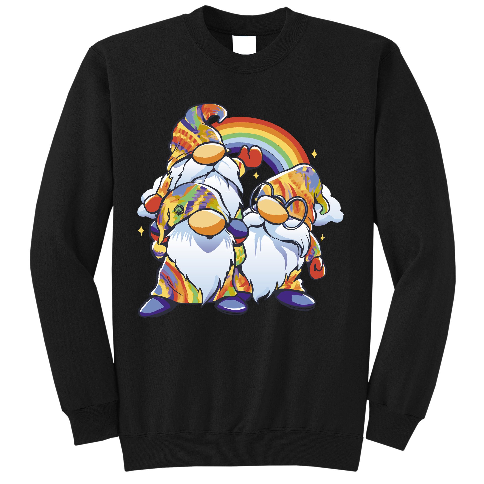 Hippie Gnomes Rainbow Sweatshirt